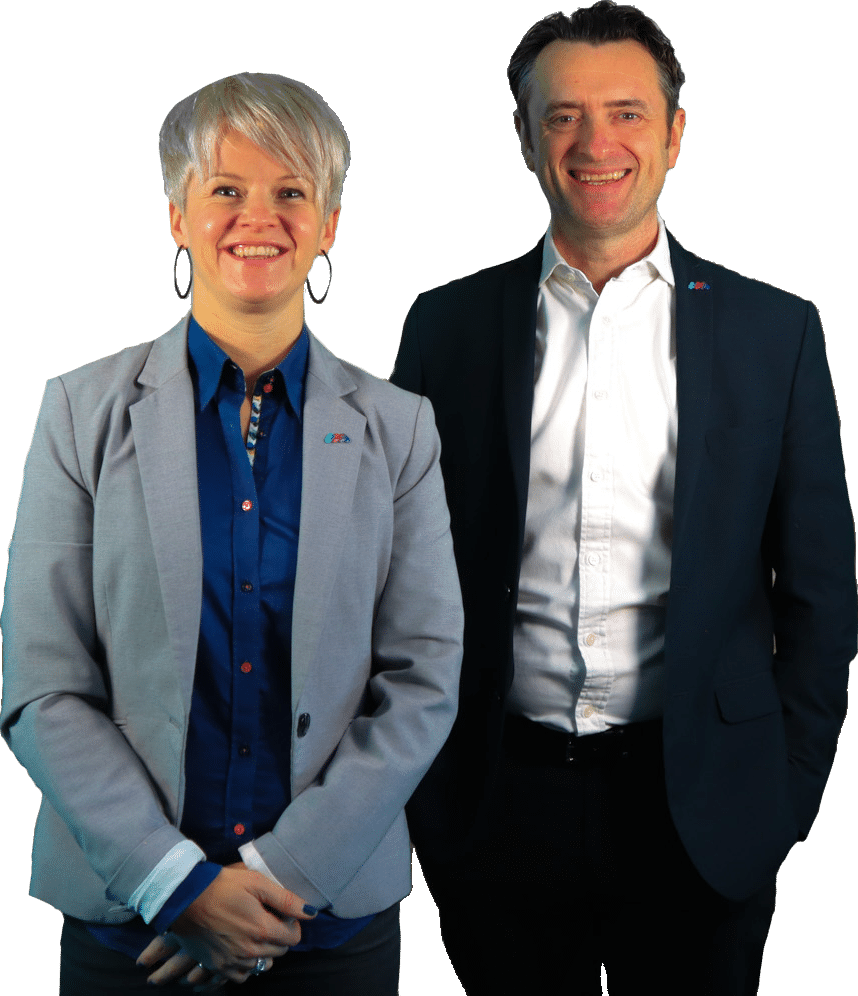 Manging Directors Malcolm and Amy Davidson